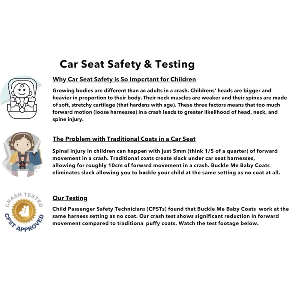 Toddler Car Seat Winter Jacket - Picture 7 of 14